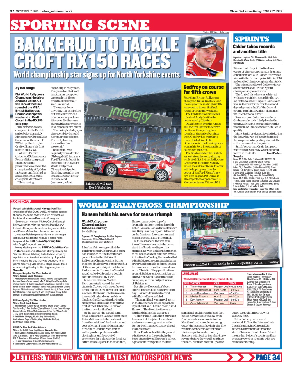 Motorsport News Preview Pages