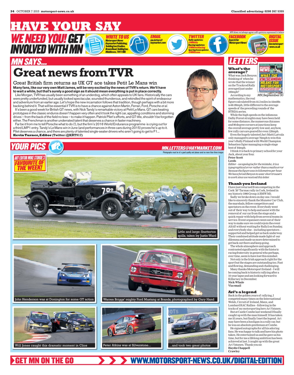 Motorsport News Preview Pages