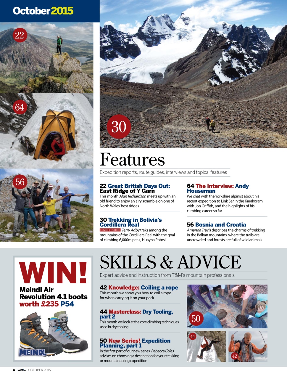 Trek & Mountain Magazine Preview Pages