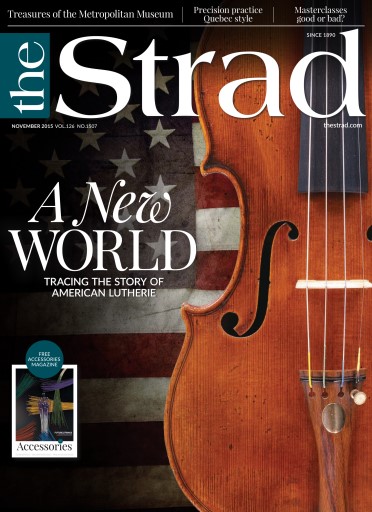 The Strad Magazine - November 2015 and Accessories 2015 supplement Back ...