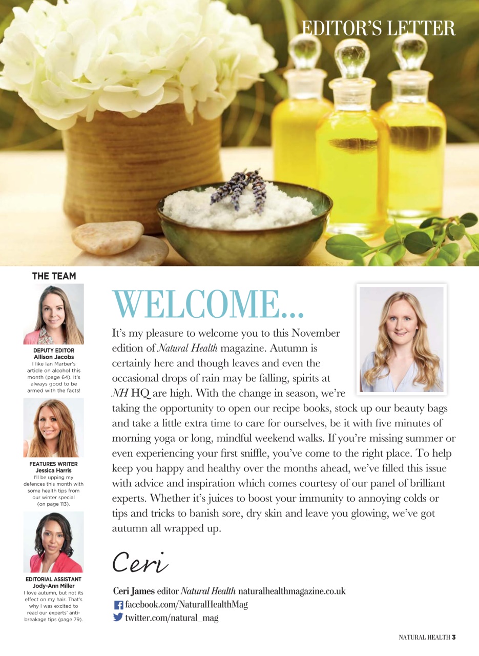 Natural Health Preview Pages