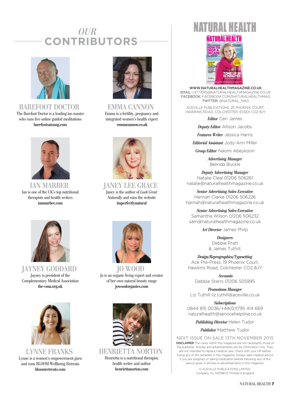 Natural Health Preview Pages