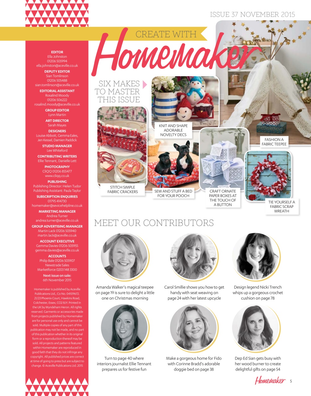 Homemaker Preview Pages