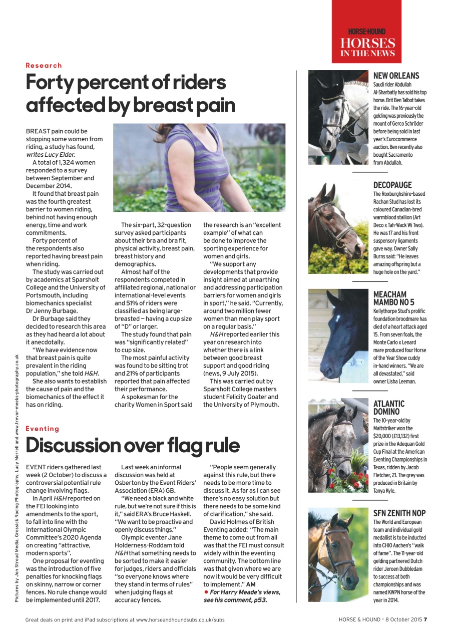 Horse & Hound Preview Pages