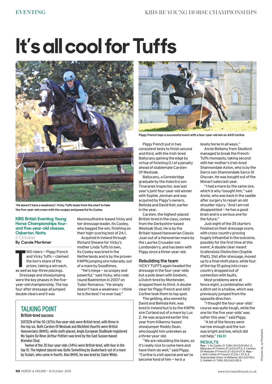 Horse & Hound Preview Pages