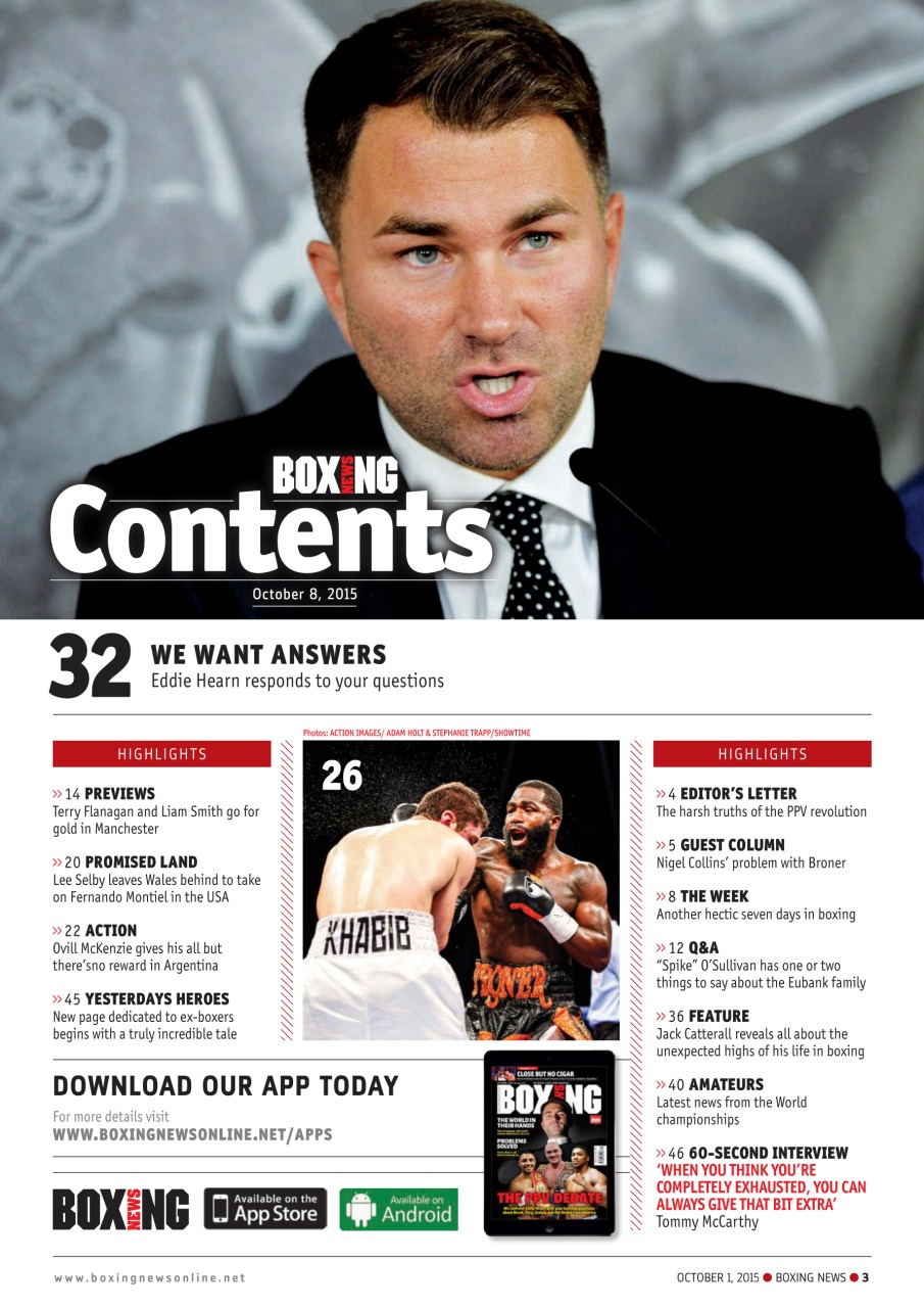 Boxing News Preview Pages