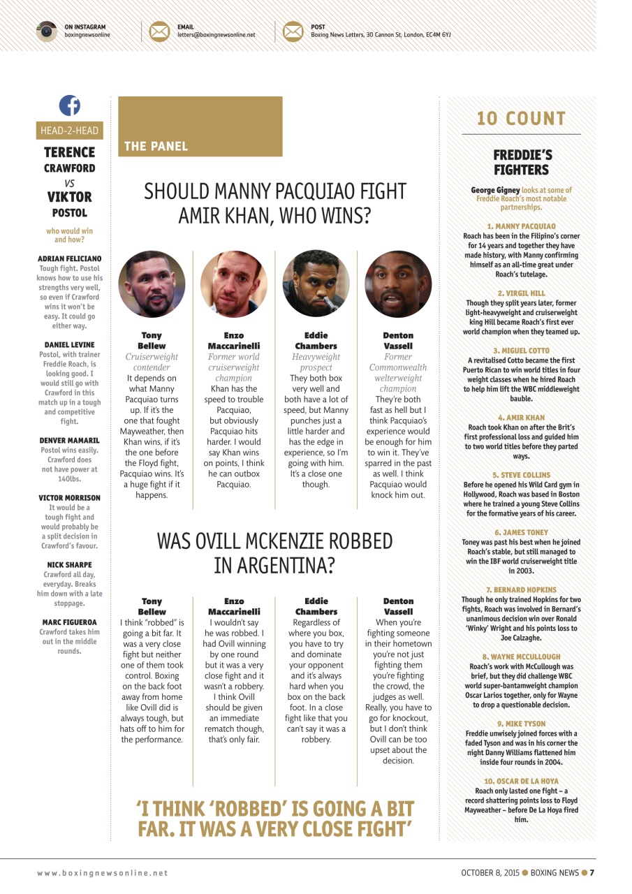 Boxing News Preview Pages