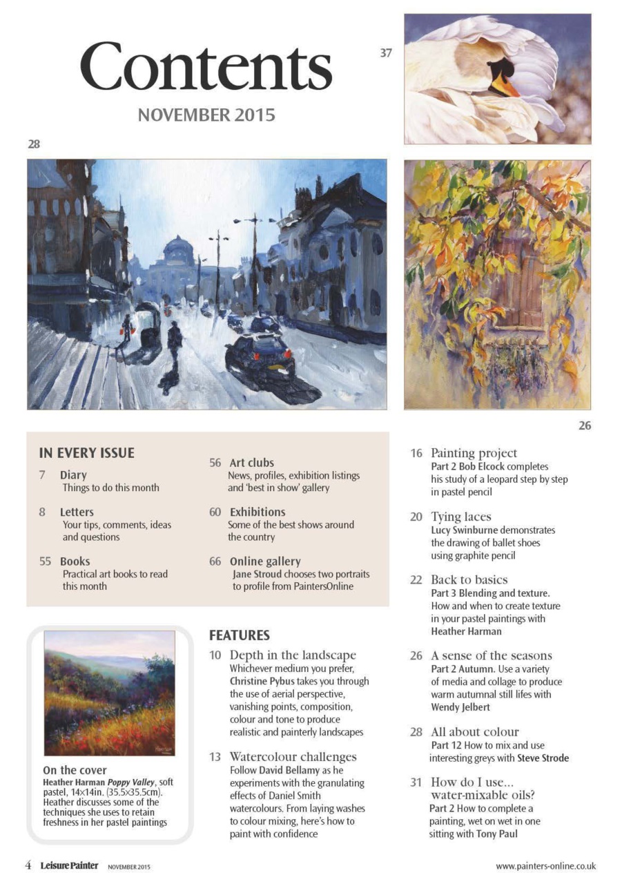 Leisure Painter & The Artist Preview Pages