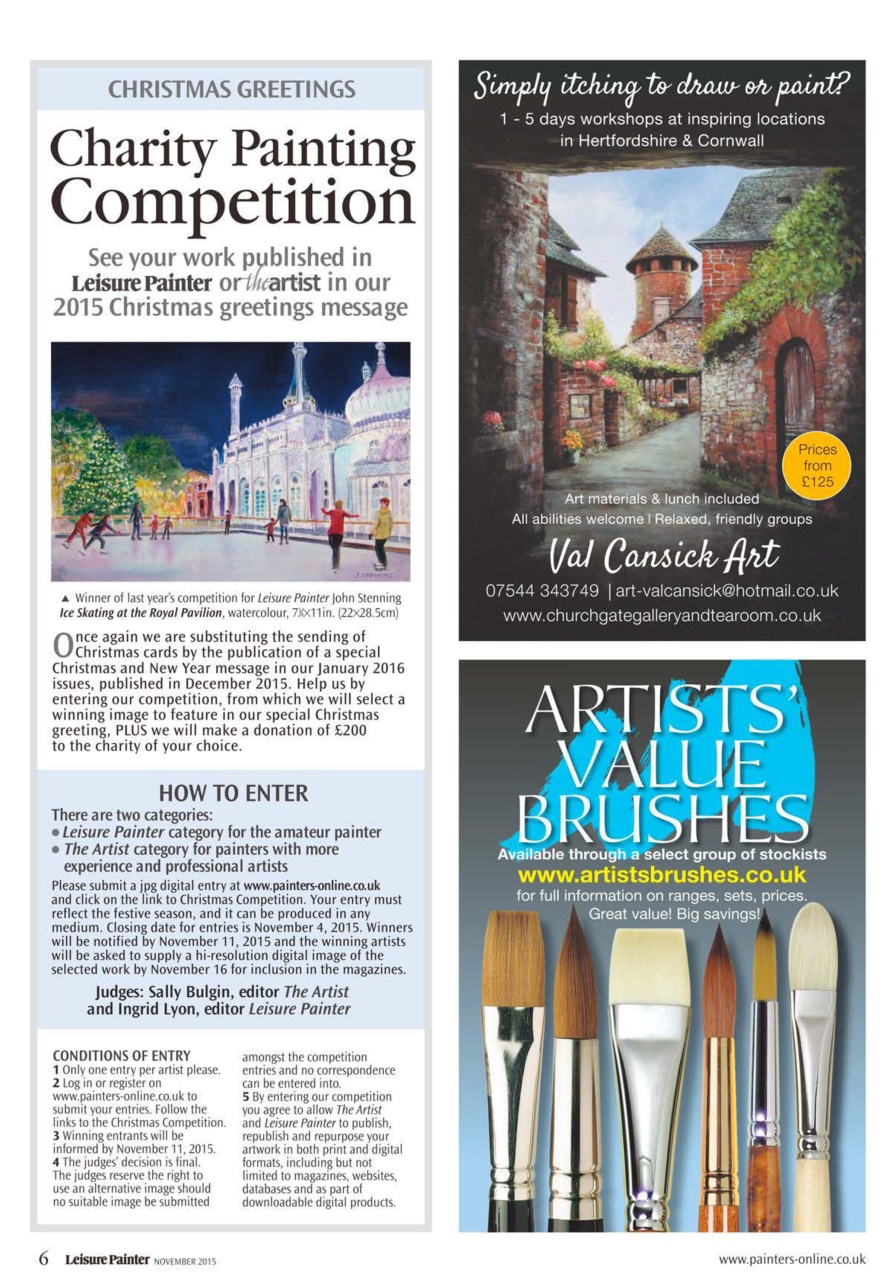 Leisure Painter & The Artist Preview Pages