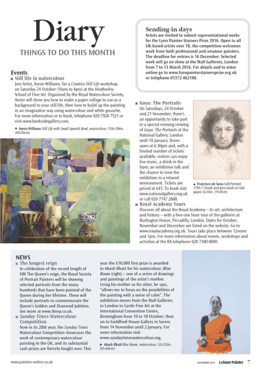 Leisure Painter & The Artist Preview Pages