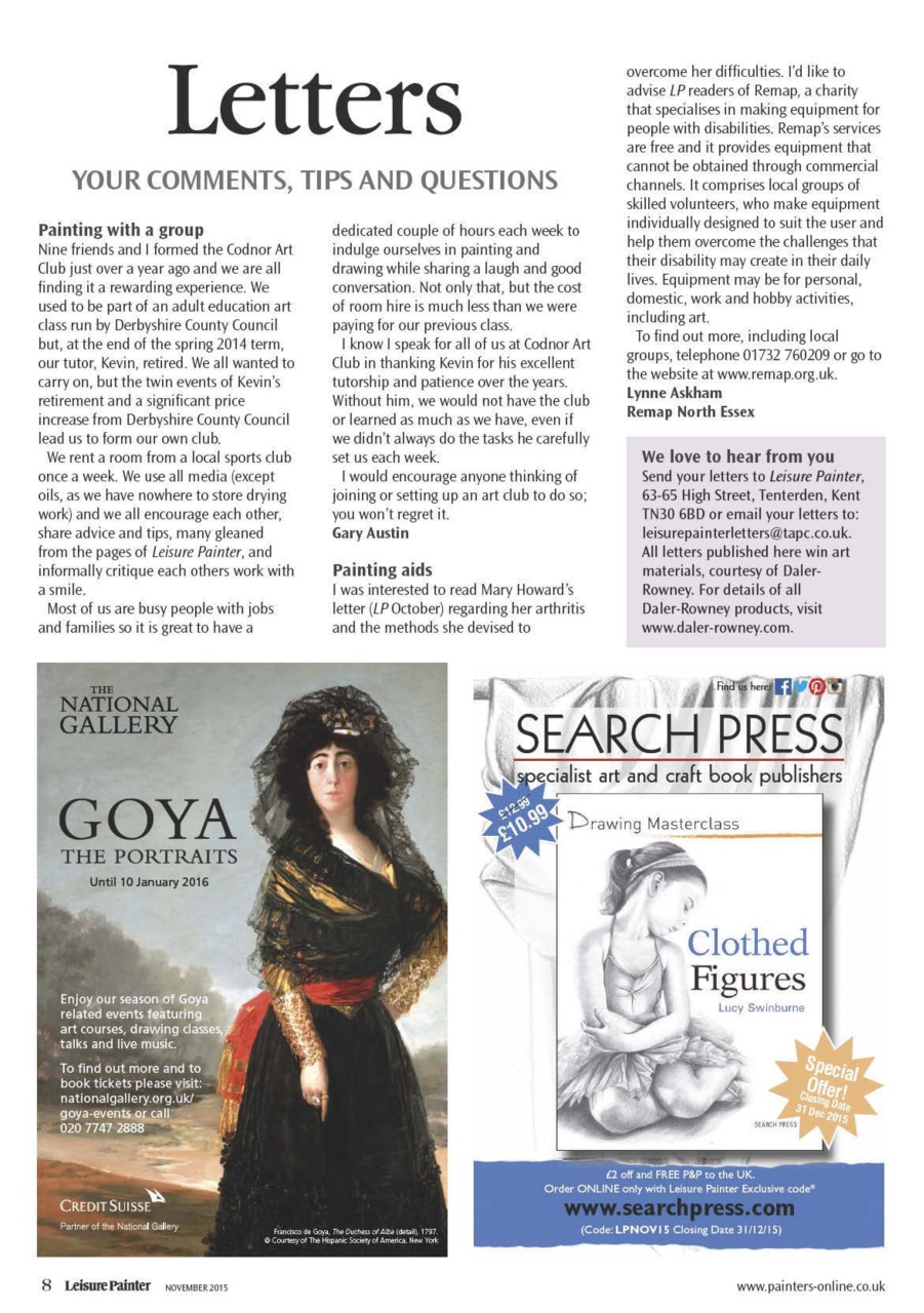 Leisure Painter & The Artist Preview Pages