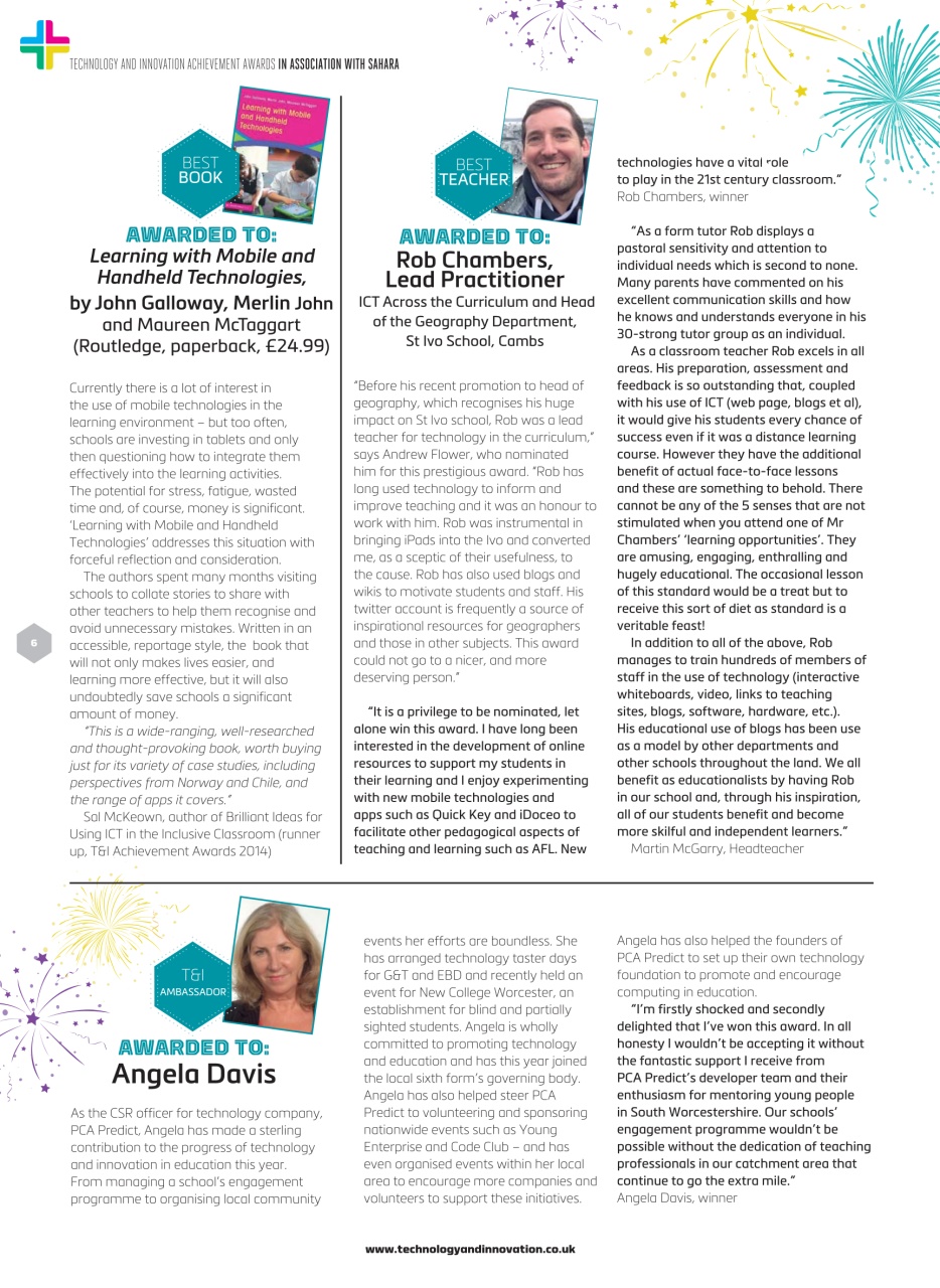 Technology and Innovation Preview Pages