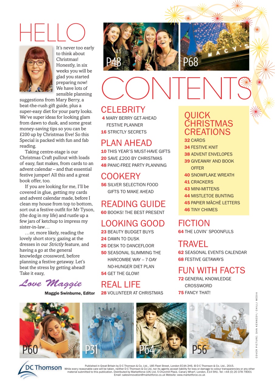 My Weekly Special Preview Pages