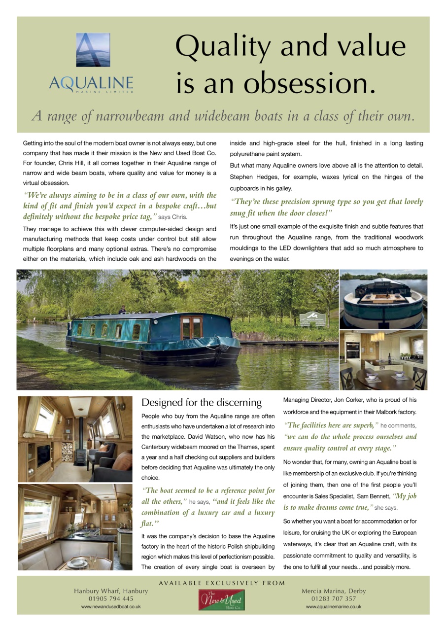 Canal Boat Preview Pages