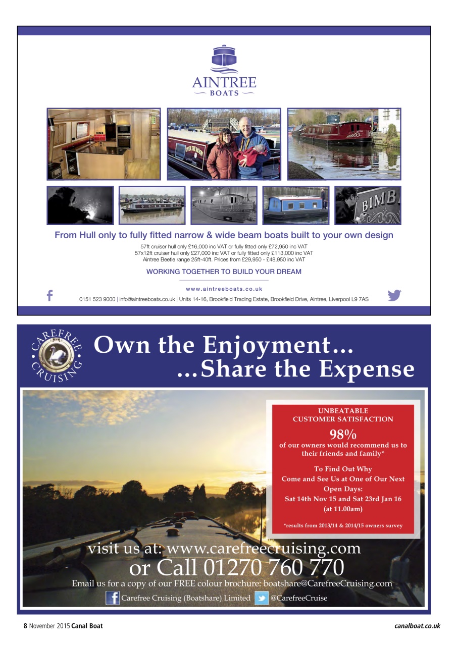 Canal Boat Preview Pages