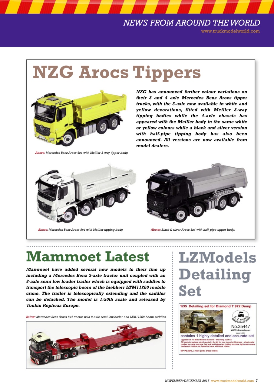 Model Car Truck Motorcycles World Preview Pages
