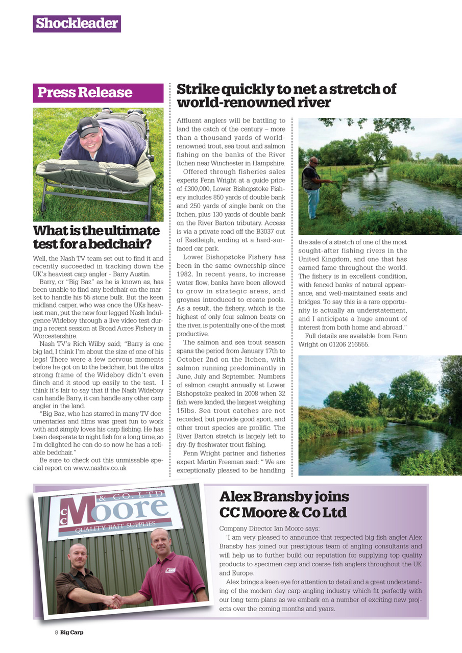Big Carp Magazine Preview Pages