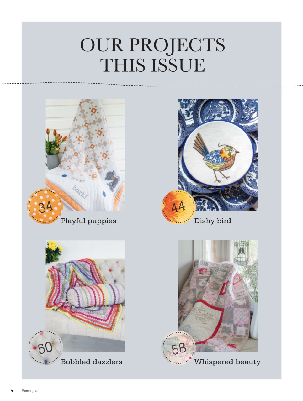 Homespun Preview Pages