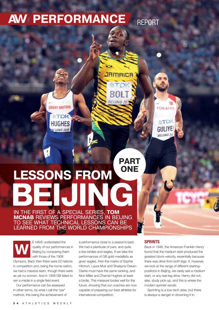 AW – Athletics Weekly Magazine Preview Pages