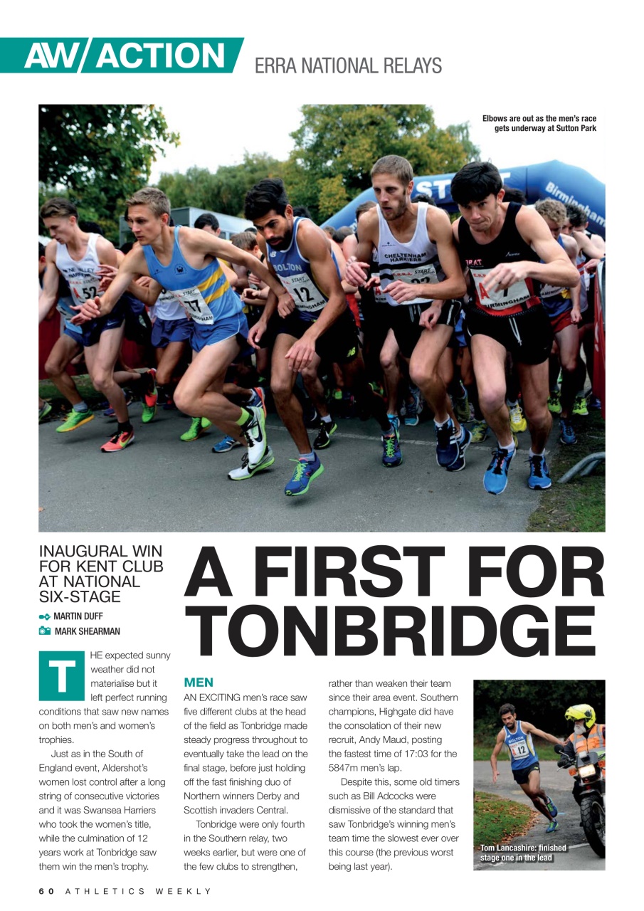 AW – Athletics Weekly Magazine Preview Pages