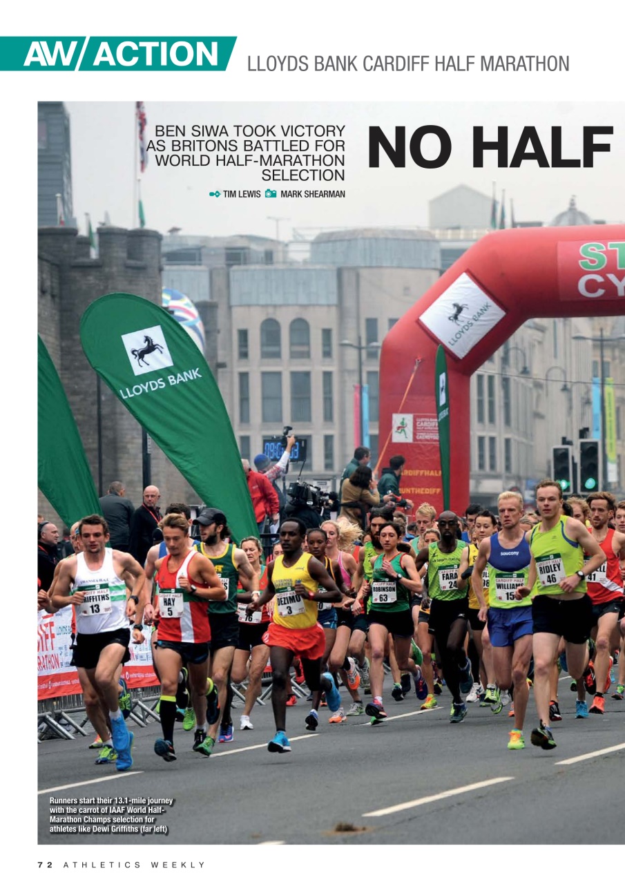 AW – Athletics Weekly Magazine Preview Pages