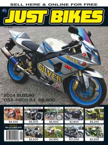 JUST BIKES issue 16-003