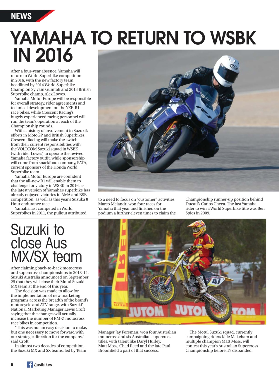 JUST BIKES Preview Pages