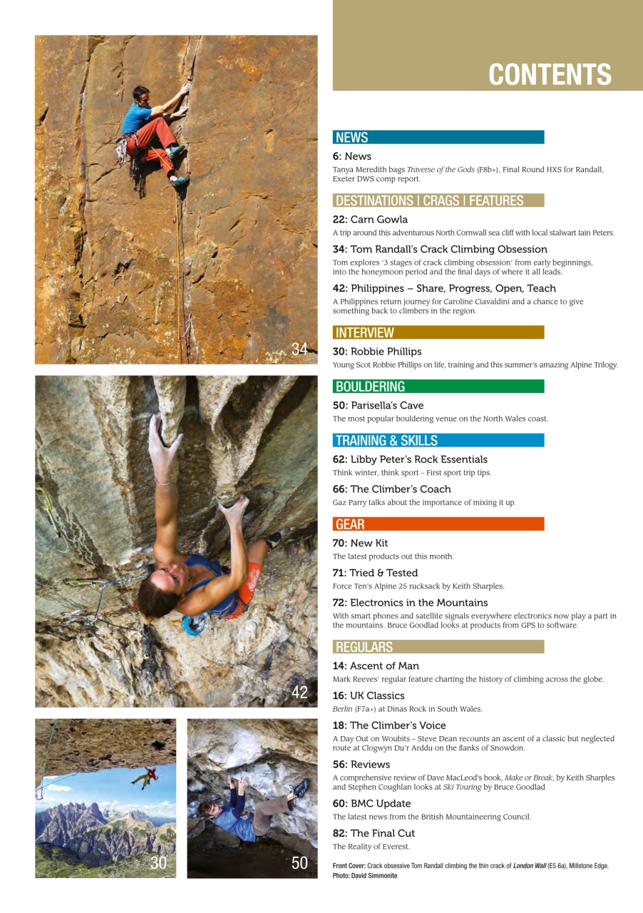 Climber Preview Pages