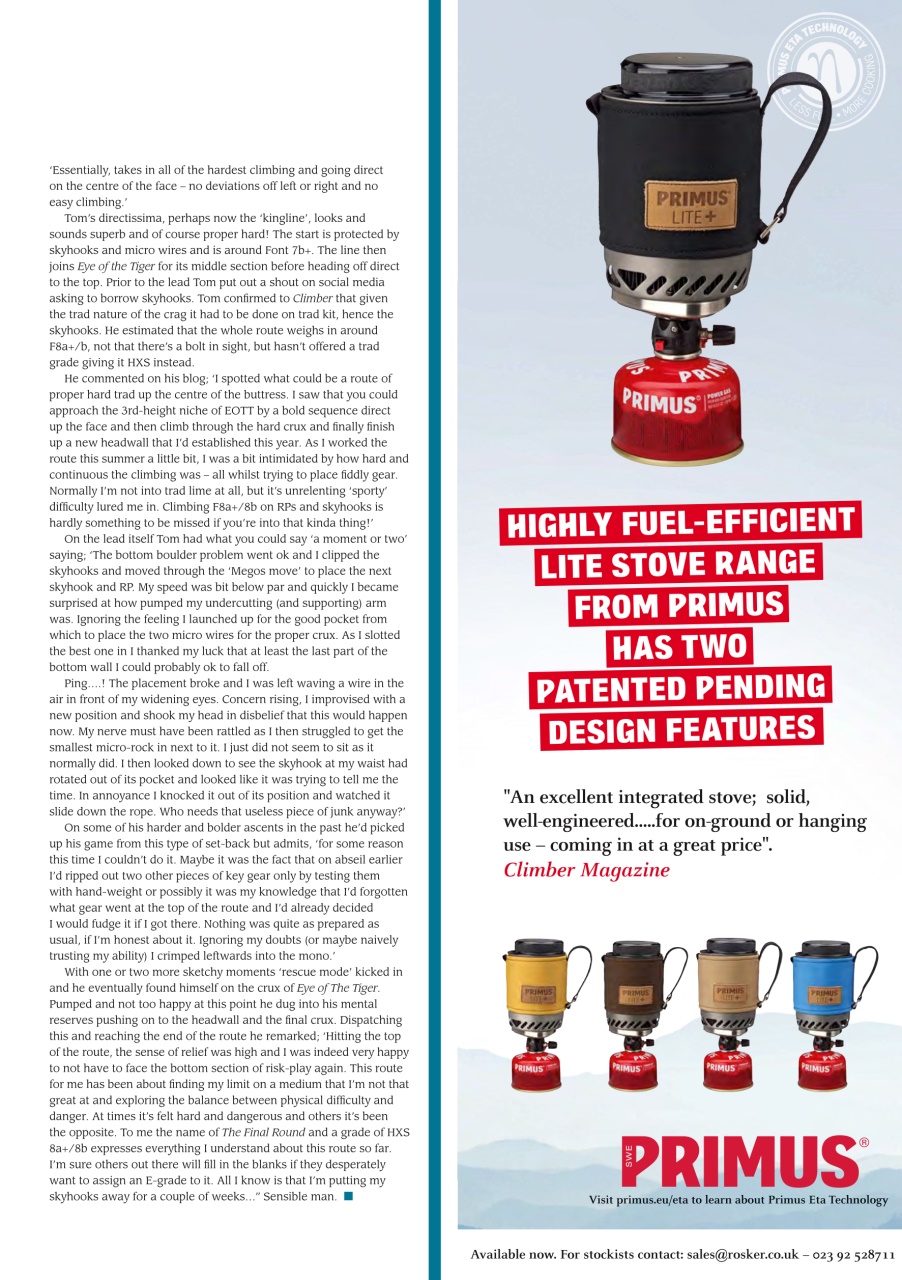 Climber Preview Pages