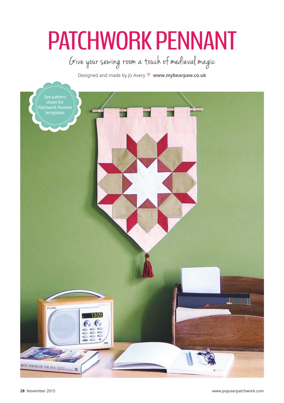 Popular Patchwork Magazine Preview Pages
