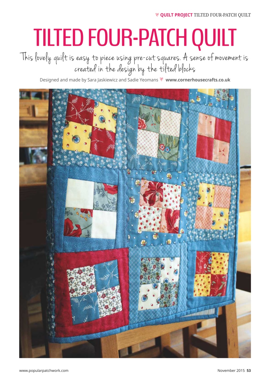 Popular Patchwork Magazine Preview Pages