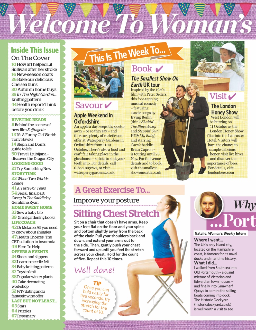 Woman's Weekly Preview Pages