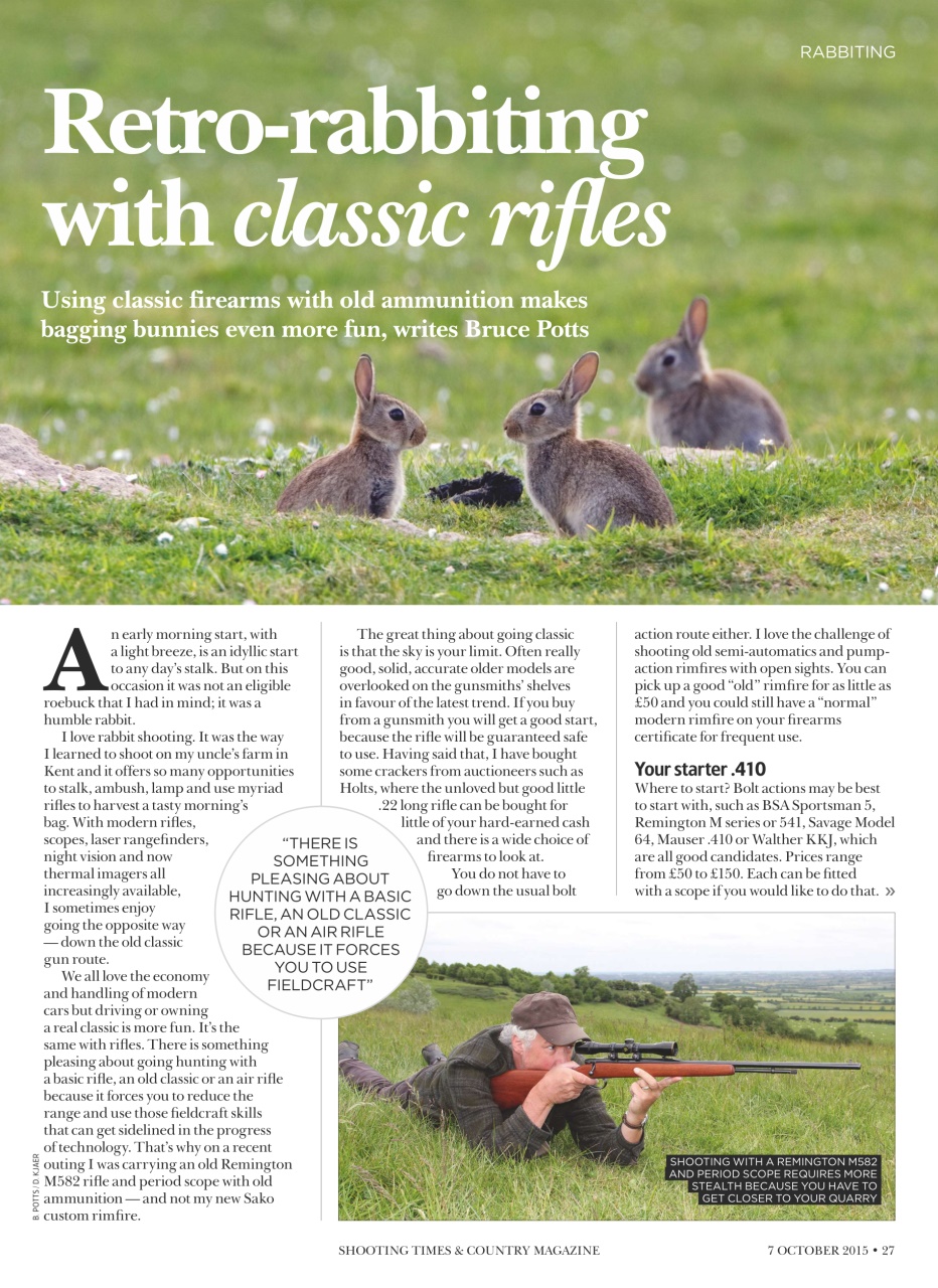 Shooting Times & Country Preview Pages