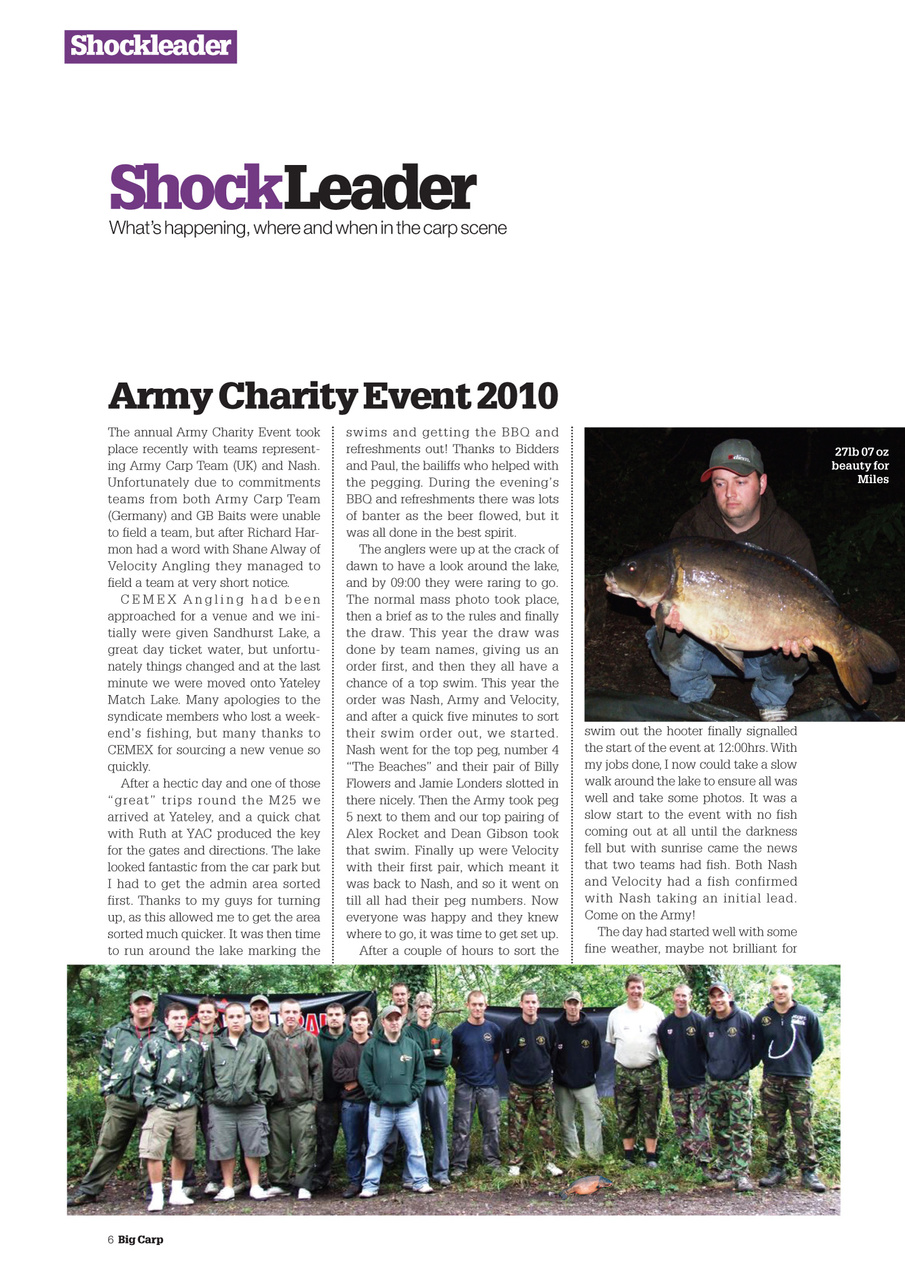 Big Carp Magazine Preview Pages