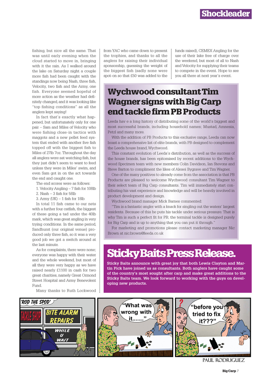 Big Carp Magazine Preview Pages
