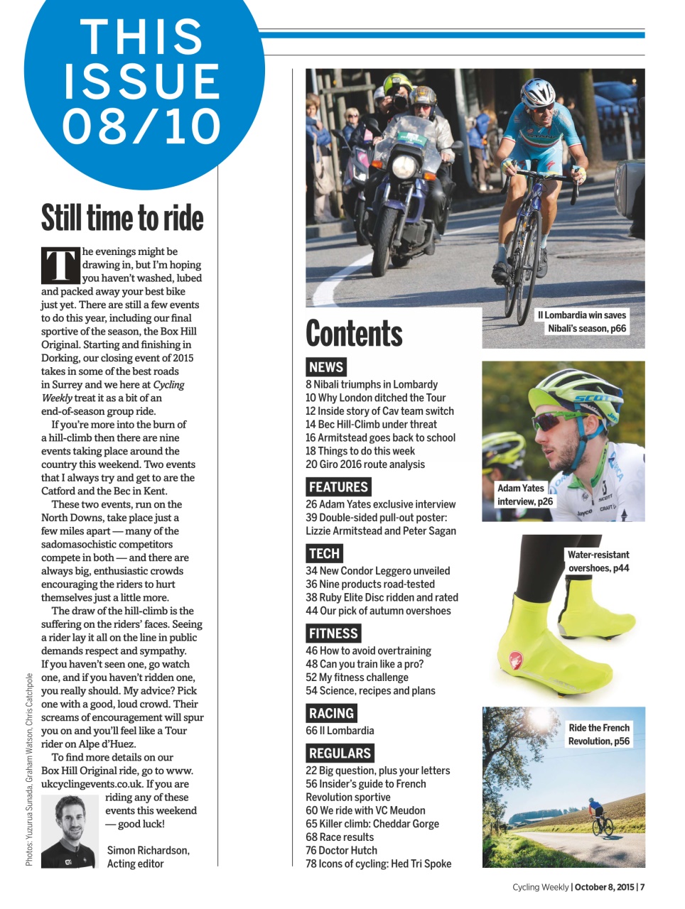 Cycling Weekly Preview Pages