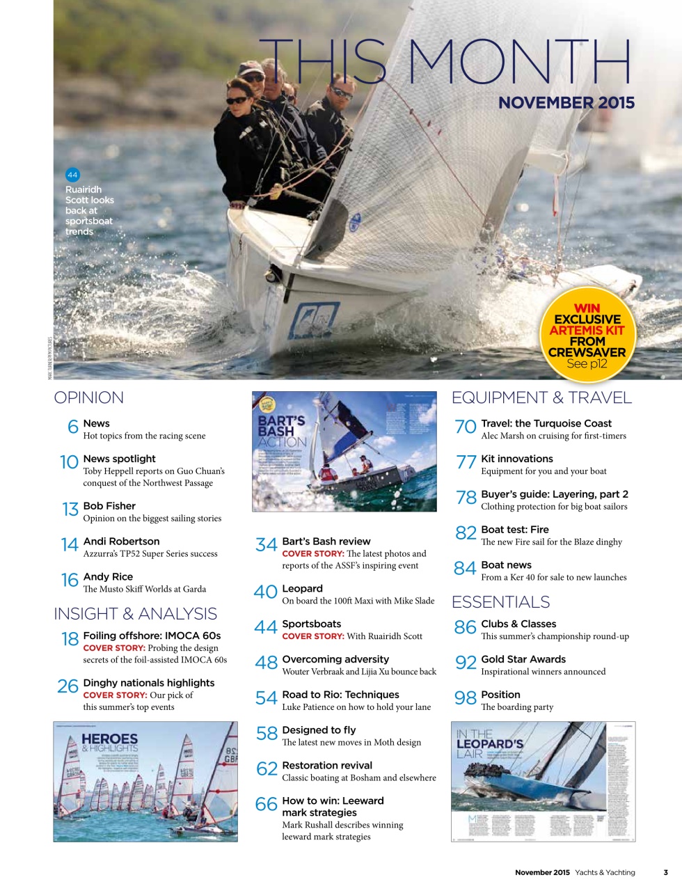 Yachts & Yachting Preview Pages