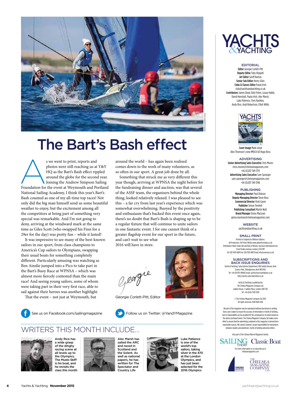 Yachts & Yachting Preview Pages