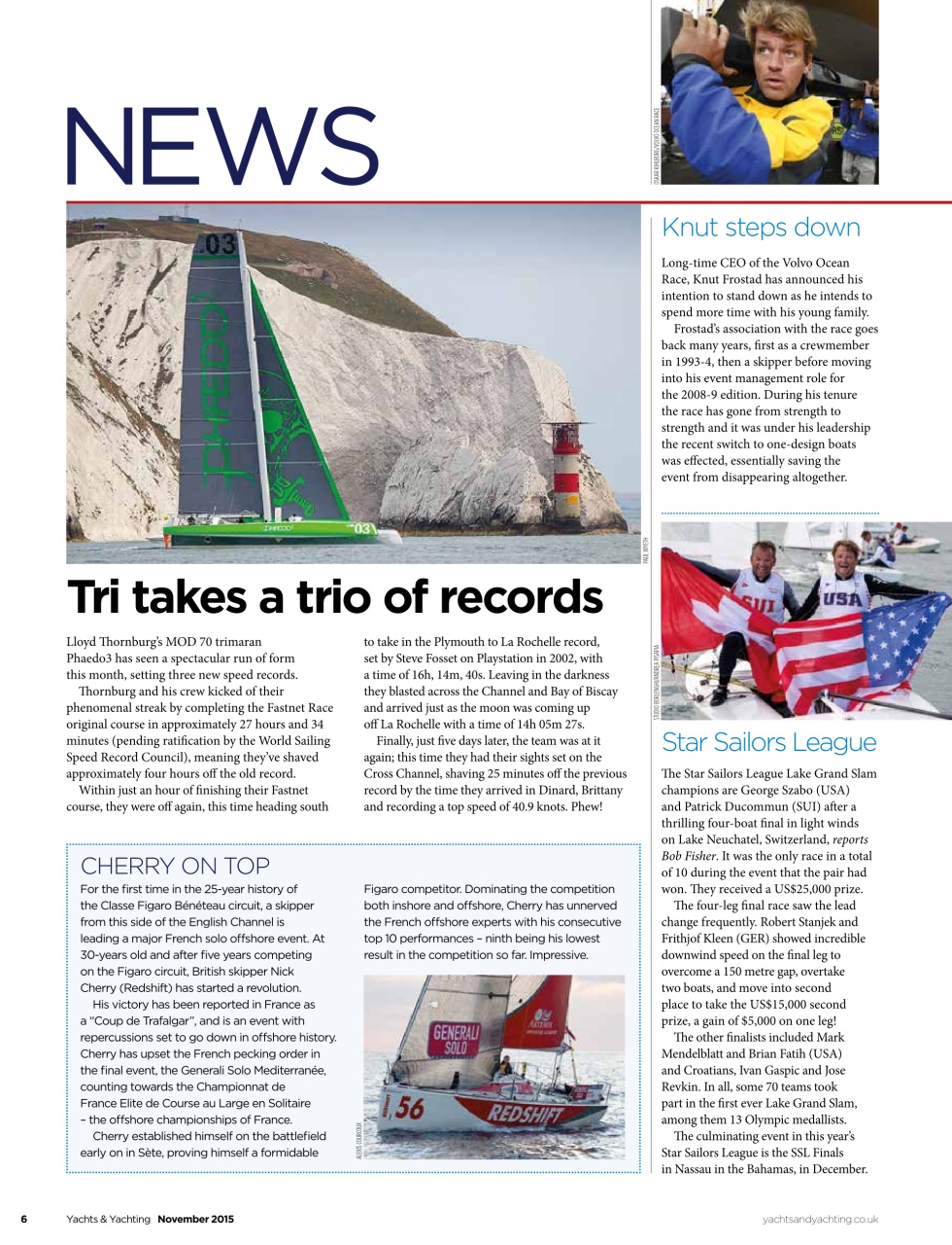 Yachts & Yachting Preview Pages