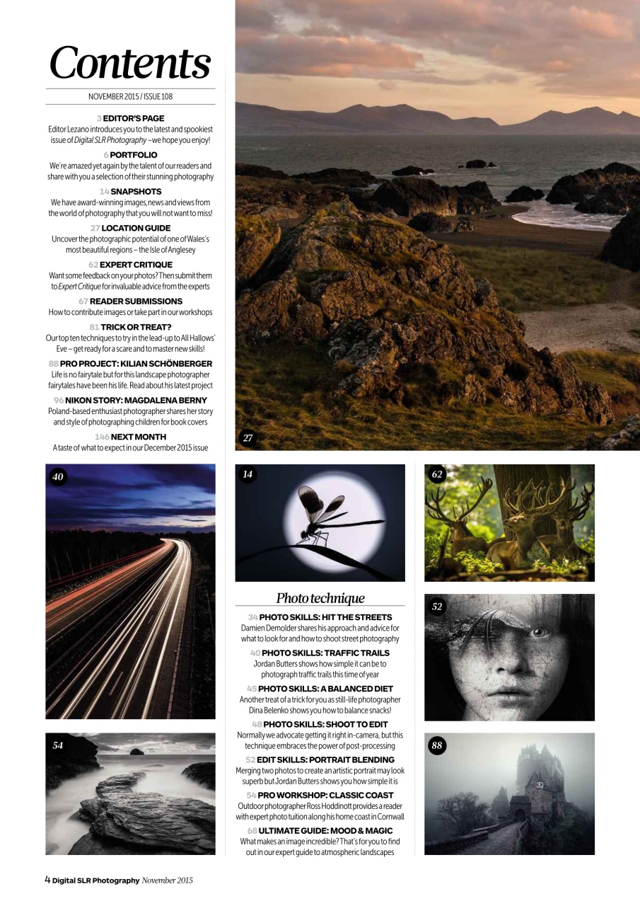 Digital SLR Photography Preview Pages