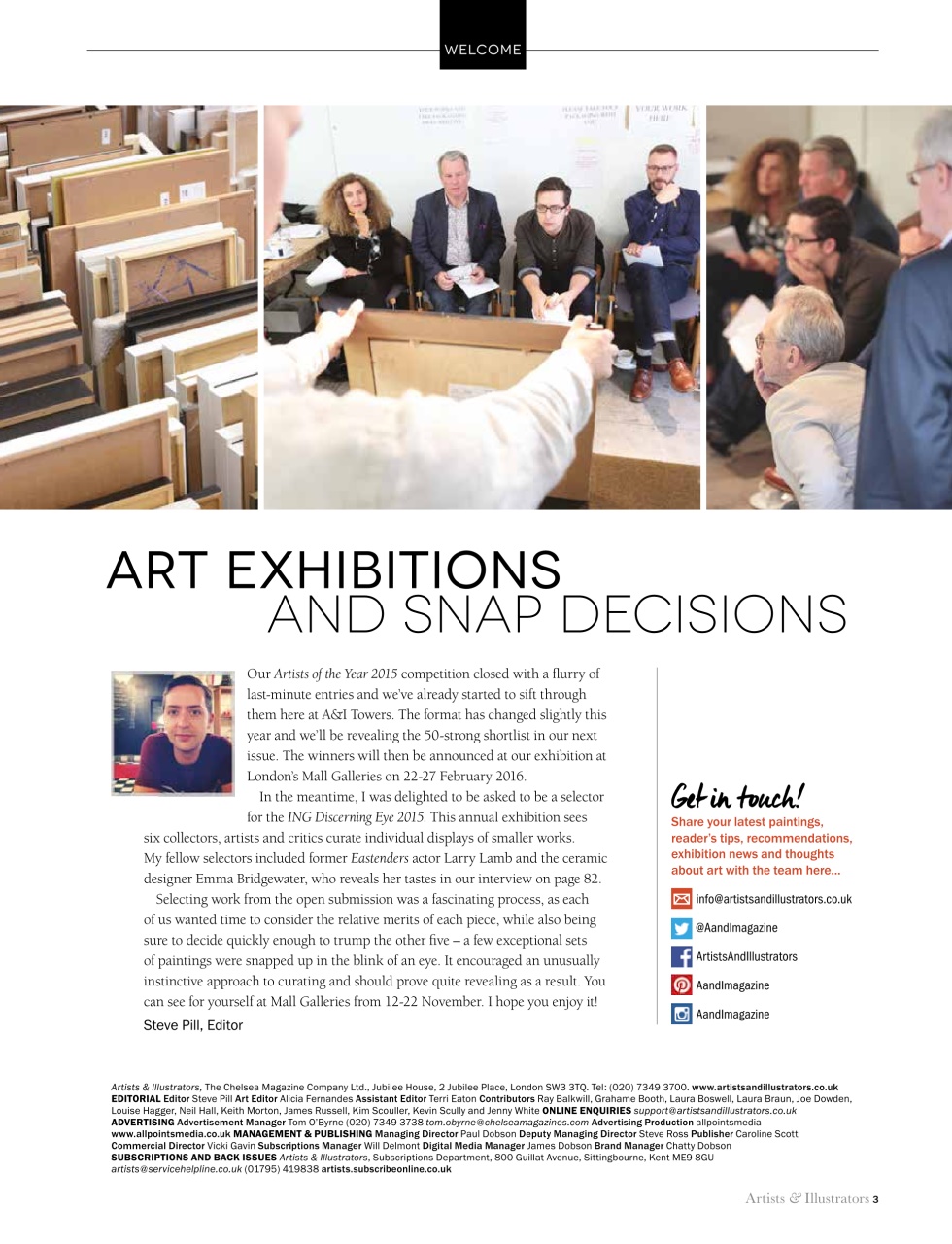 Artists & Illustrators Preview Pages