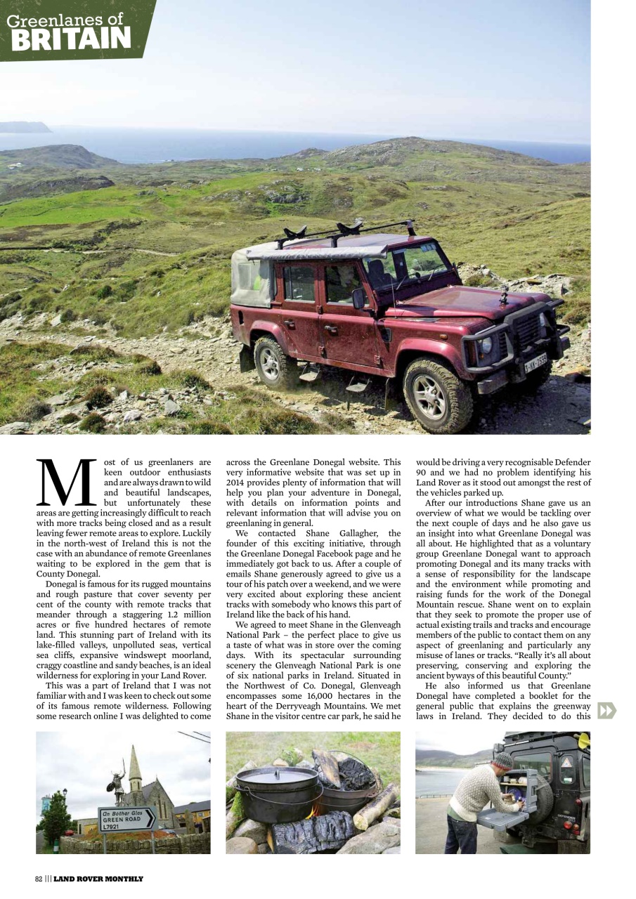 Land Rover Monthly Preview Pages