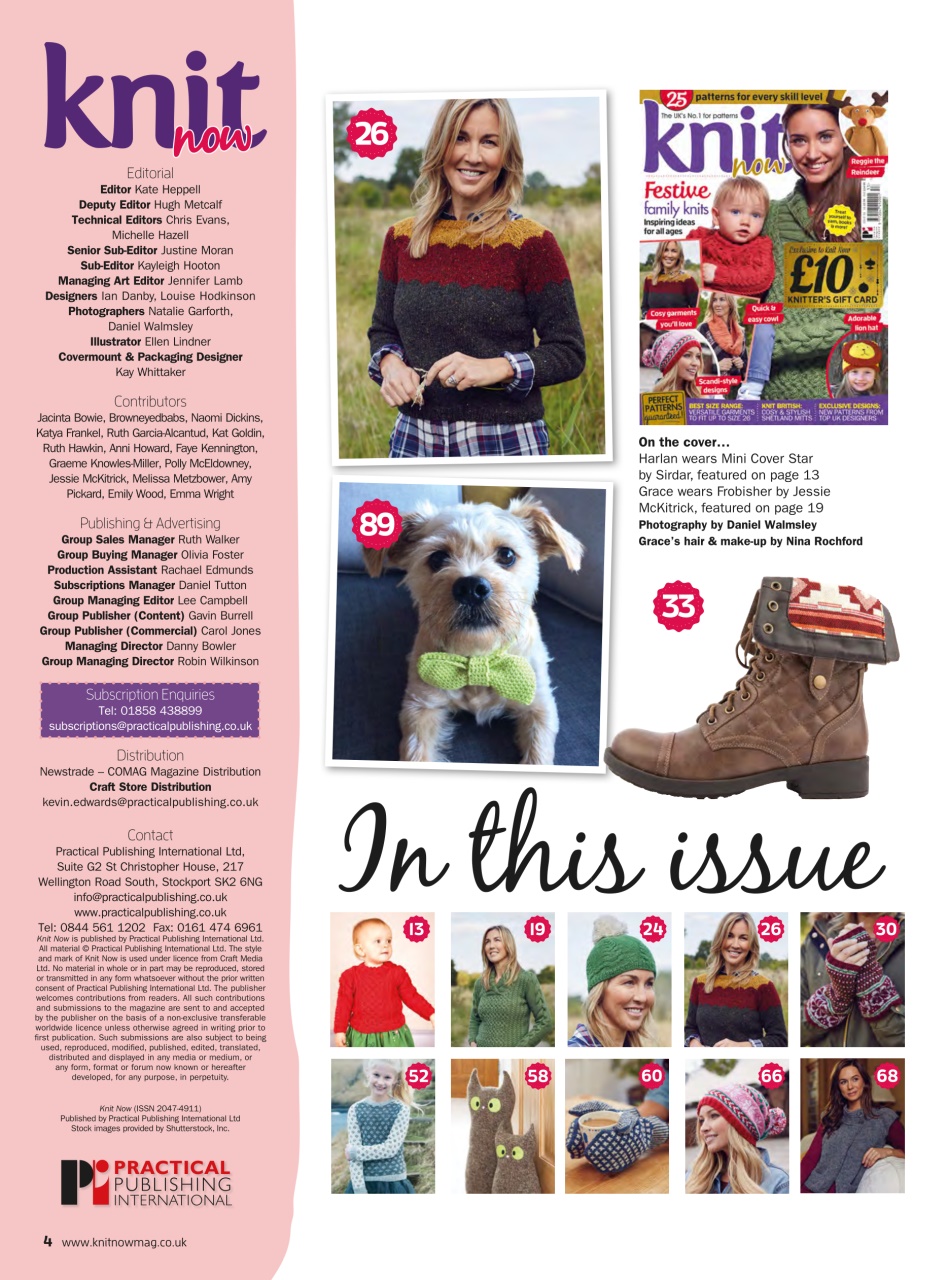 Knit Now Preview Pages