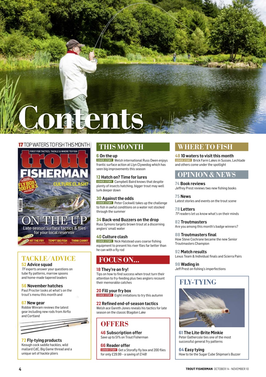 Trout Fisherman Preview Pages