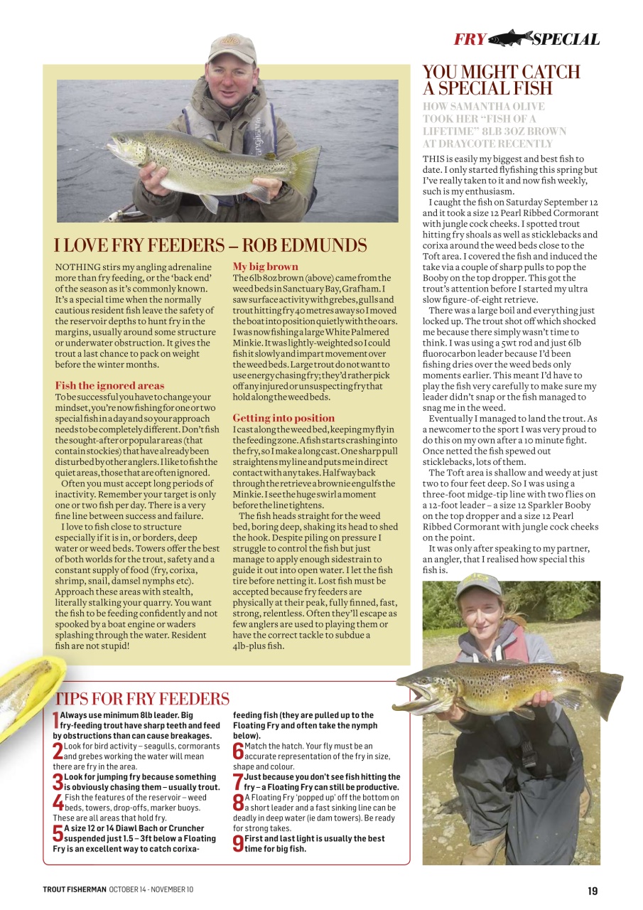 Trout Fisherman Preview Pages