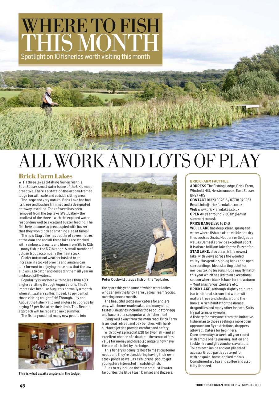 Trout Fisherman Preview Pages