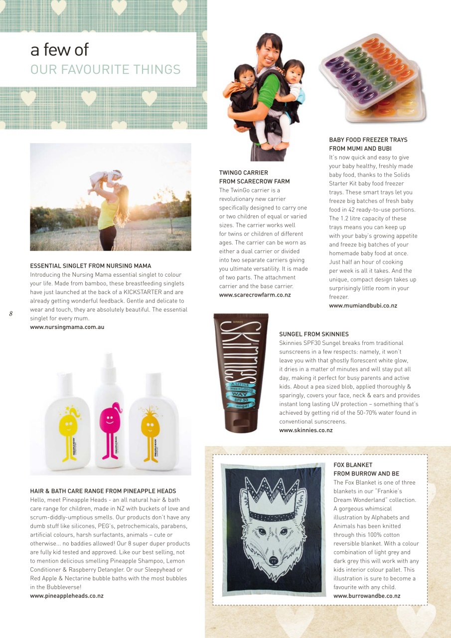 The Natural Parent Magazine Preview Pages