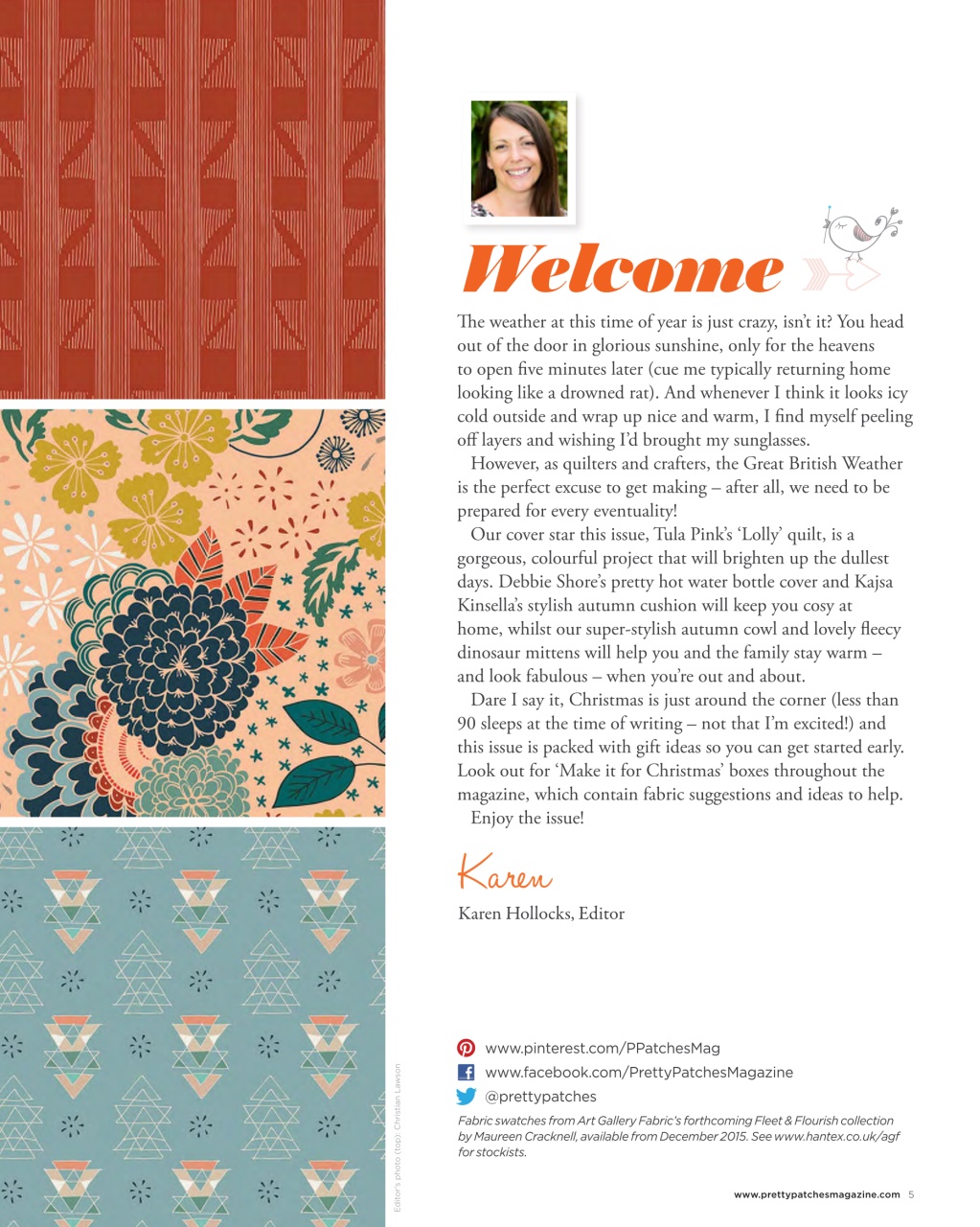 Pretty Patches Magazine Preview Pages