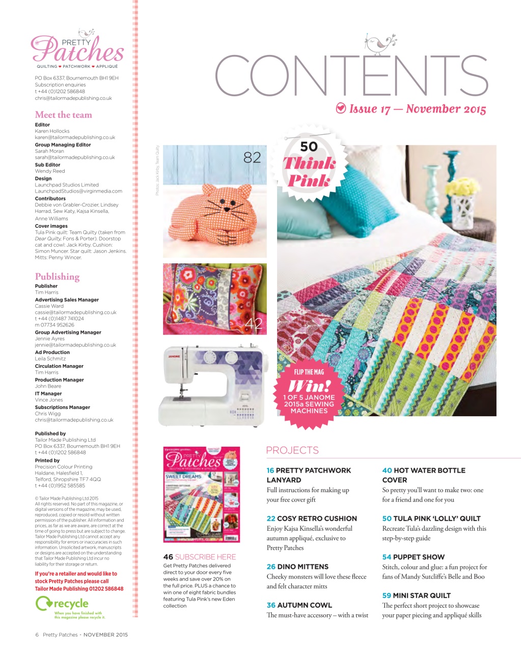 Pretty Patches Magazine Preview Pages