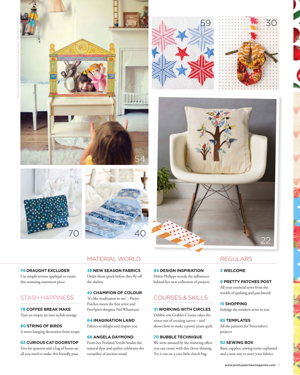 Pretty Patches Magazine Preview Pages